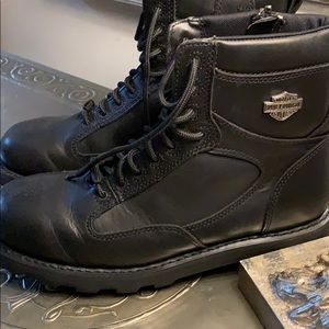 Men’s leather Harley Davidson Boots